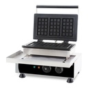 Waffeleisen 3ST aus Edelstahl, 380 x 350 x 465 mm