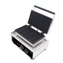 Waffeleisen 10ST aus Edelstahl, 380 x 350 x 465 mm