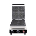 Waffeleisen 4ST Runde aus Edelstahl, 305 x 430 x 505 mm