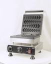 Waffeleisen 4ST mit Lutscher aus Edelstahl, 305 x 430 x 505 mm