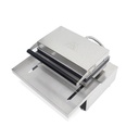 Waffeleisen 5ST aus Edelstahl, 380 x 350 x 465 mm
