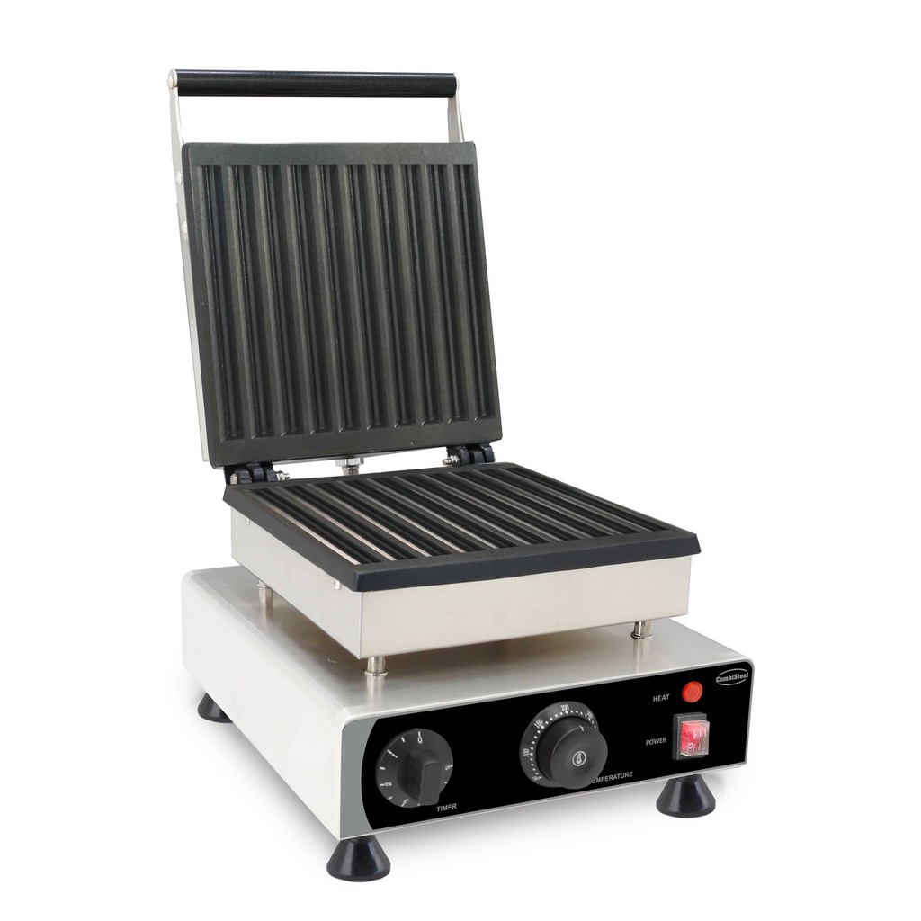 Waffeleisen 7ST aus Edelstahl, 305 x 430 x 505 mm