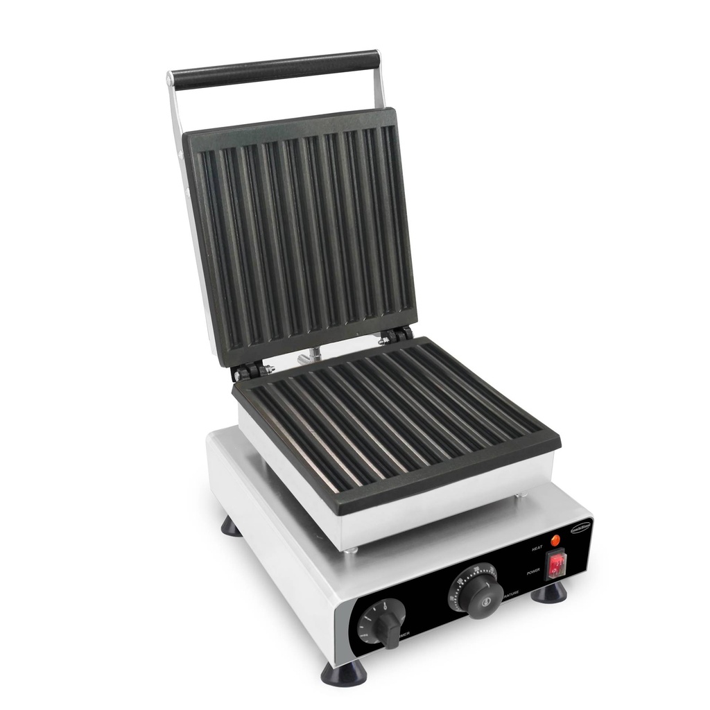 Waffeleisen 7ST aus Edelstahl, 305 x 430 x 505 mm