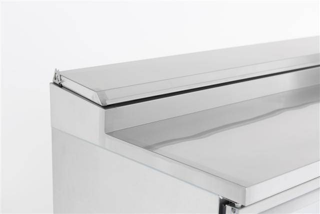 Kühlsaladette 3 Türen, 1365 x 700 x 970 mm, 392 L