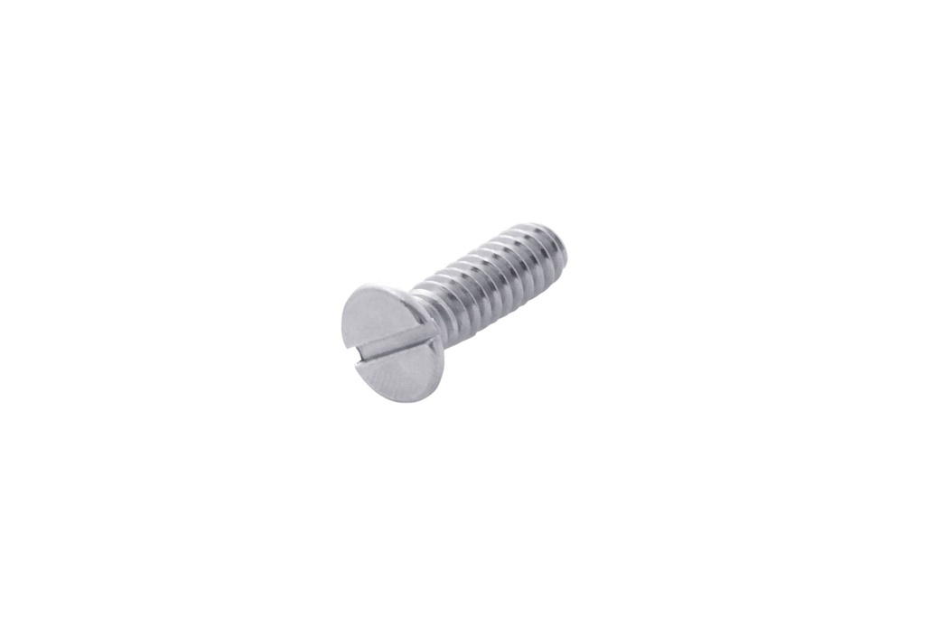 Schraube für Fuß aus Edelstahl, 9 mm, silber