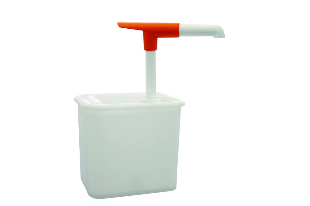 Druckknopf-Dosierspender aus Polyethylen, 2,0 L