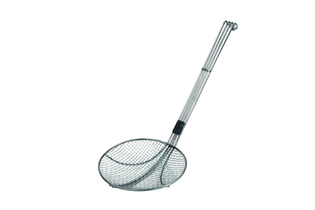 Frittierschaufel aus Edelstahl, 560 mm, Ø 200 mm