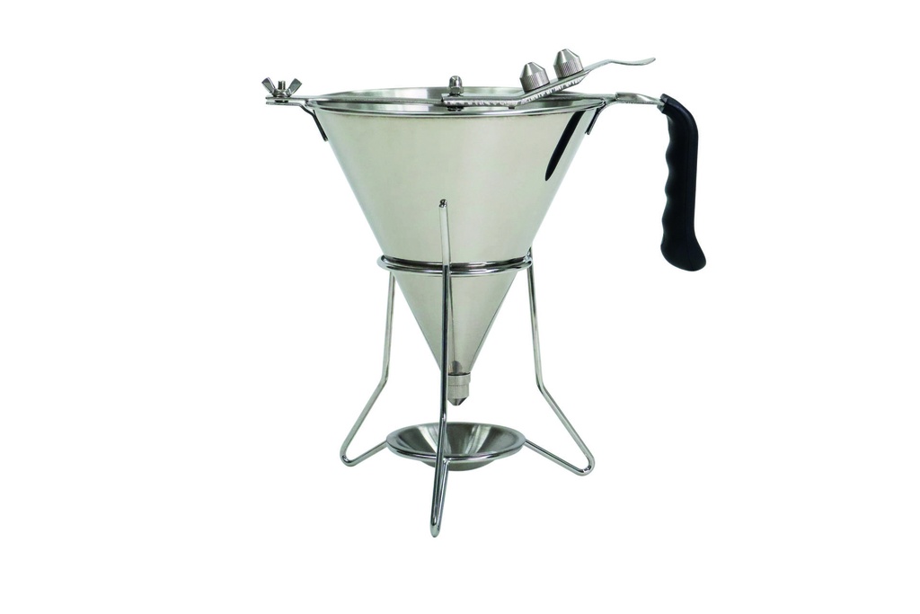 Fondanttrichter aus Edelstahl, Ø 190 mm, 1,9 L