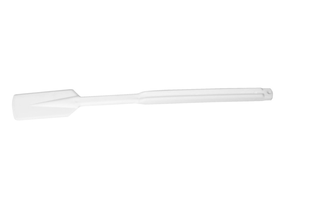 Stielschaber aus PP, 300 mm, weiß