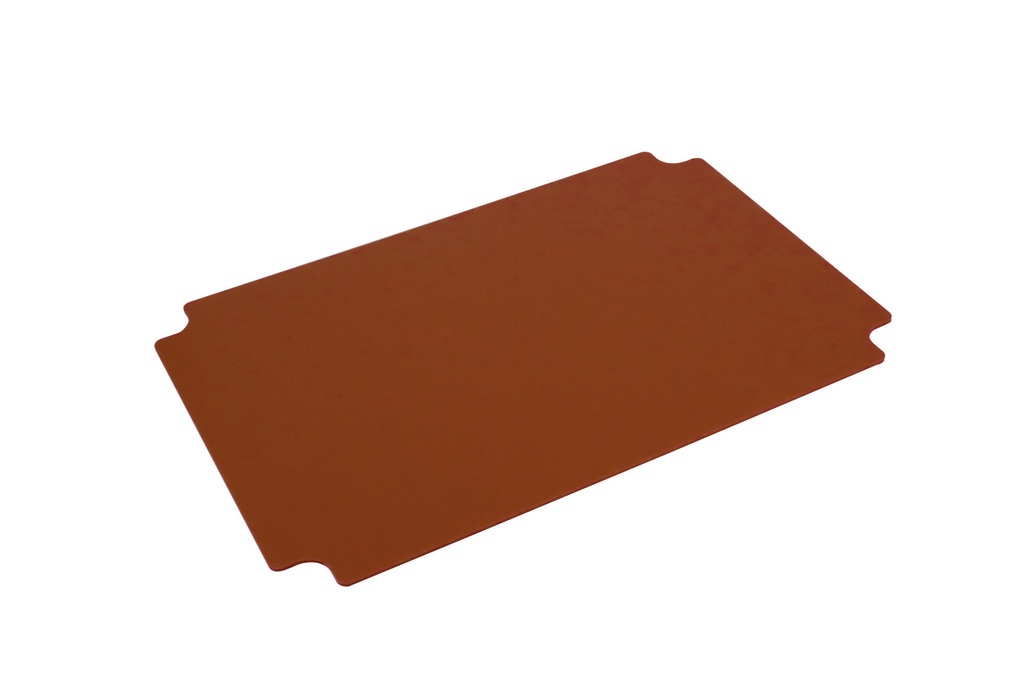 Ersatz-Schneidebrett aus Hochdruck-Polyethylen, 400 × 600 mm, braun