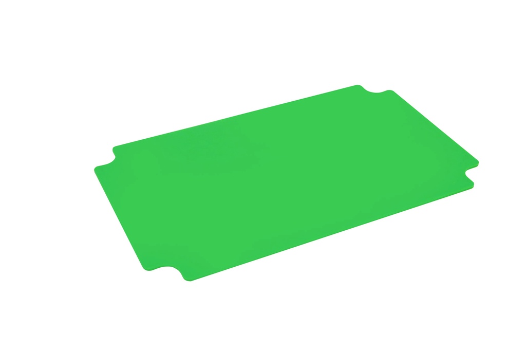 Ersatz-Schneidebrett aus Hochdruck-Polyethylen, GN 1/1 – 530 × 325 mm, grün