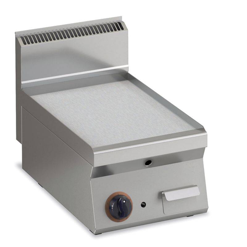 KBS Gas Grillplatte glatt verchromt mit 1 Heizzone Tischgerät
