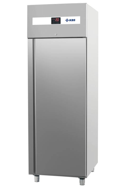 KBS Edelstahl-Tiefkühlschrank TKU 753 ohne Maschine, rechtsanschlag