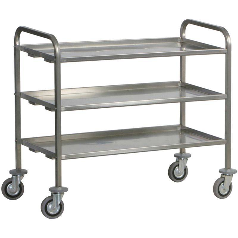 KBS Schwerlast-Servierwagen 1120 mit 3 Böden - 150 kg Traglast