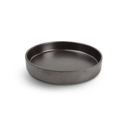 Tiefes Geschirr Verso, ø 24 cm, H 4 cm, schwarz