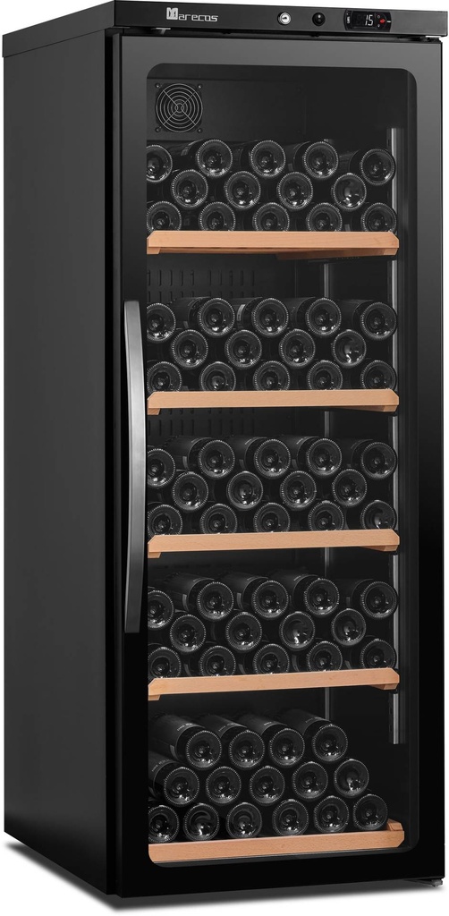 SARO Weinkühlschrank, Glastür, Modell CV 350 PV