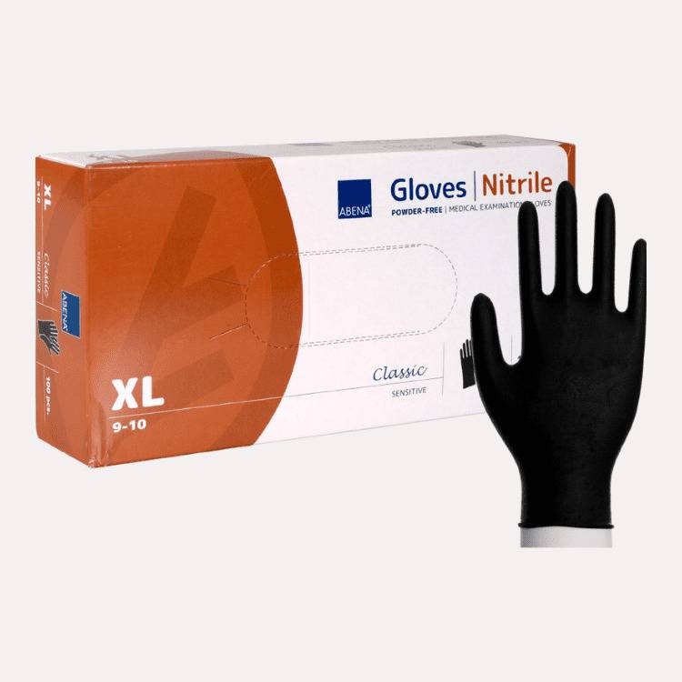 Einweghandschuhe Nitril XL, puderfrei