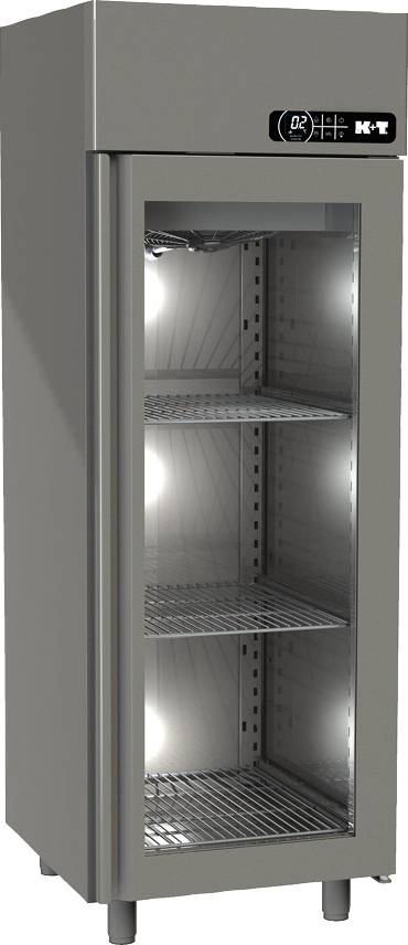 K+T Umluftkühlschrank GN 2/1, mit Glastüre, Zentralkühlung