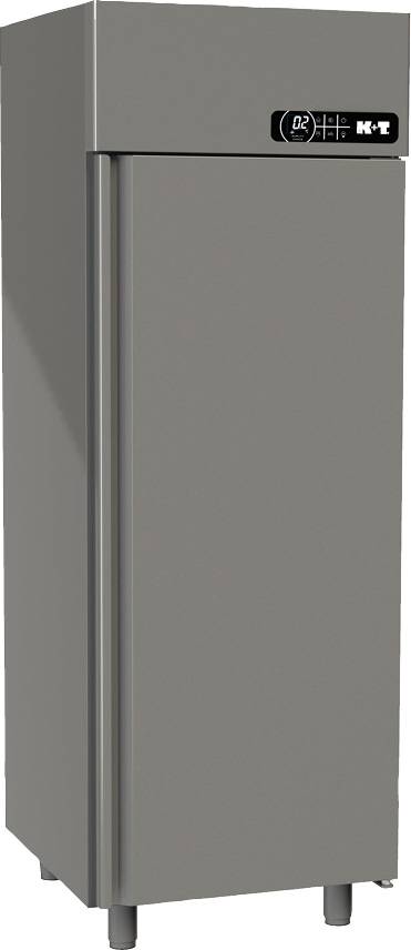 K+T Umluftkühlschrank GN 2/1, mit CNS-Tür, Zentralgekühlt
