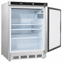 Kühlschrank 1 aus Edelstahl, 600 x 585 x 845 mm, 130 L