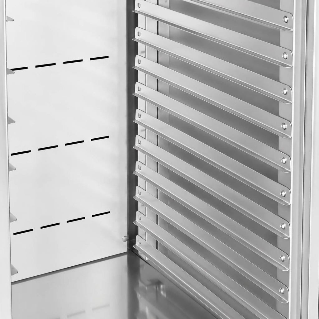 Kalte Bankettwagen aus Edelstahl, 20 x 1/1 GN, 672 x 780 x 2030 mm