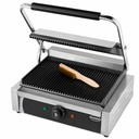 Kontaktgrill Panini aus Edelstahl, 440 x 410 x 190 mm