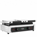 Kontaktgrill Doppelt aus Edelstahl, 580 x 410 x 190 mm