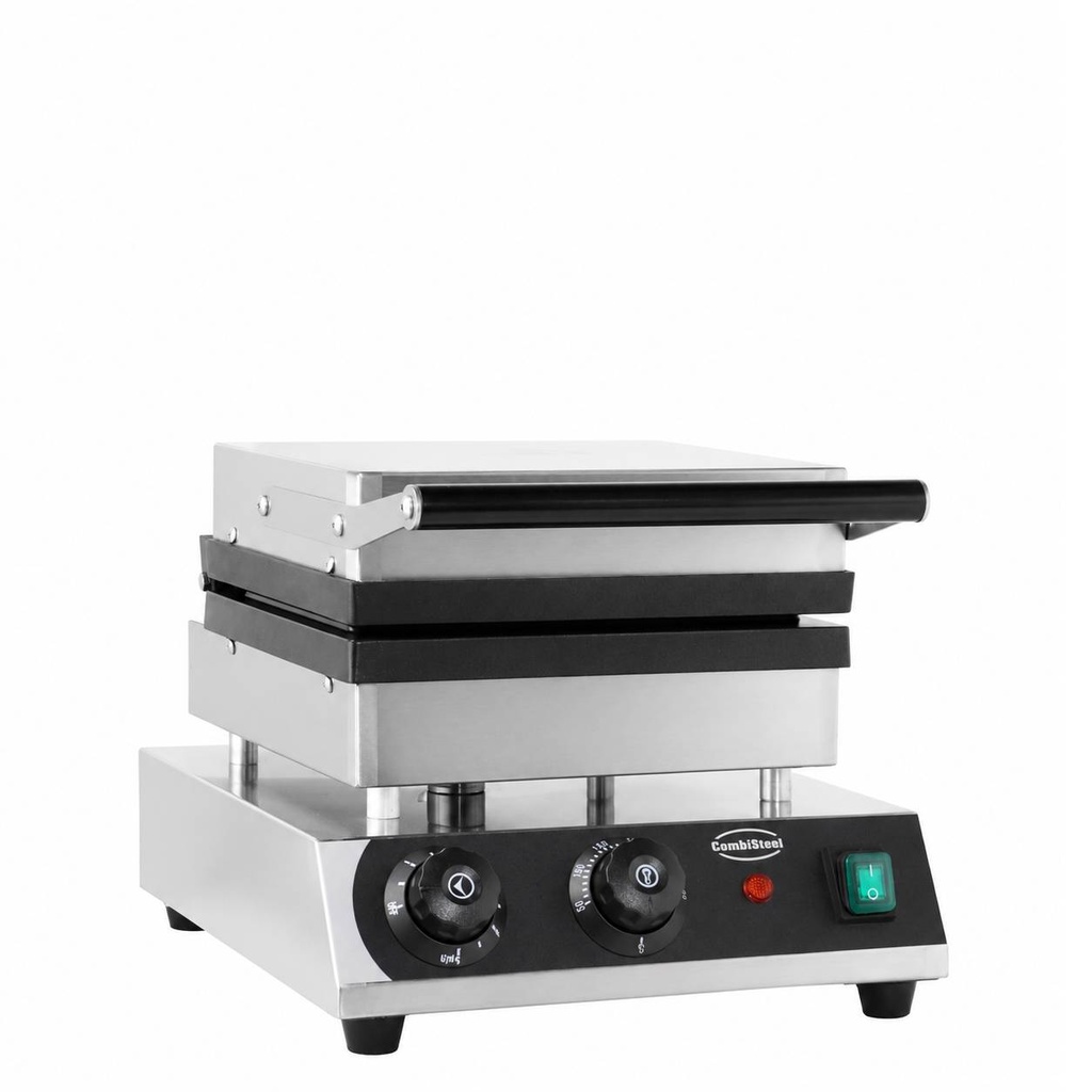 Waffeleisen aus Edelstahl, 300 x 450 x 250 mm