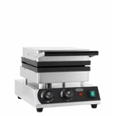 Waffeleisen aus Edelstahl, 300 x 450 x 250 mm