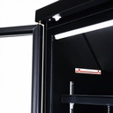 Kühlschrank 2, 1253 x 710 x 2003 mm, 1000 L, schwarz