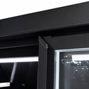 Kühlschrank 3, 1880 x 710 x 2003 mm, 1530 L, schwarz