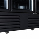 Kühlschrank 4, 2508 x 710 x 2003 mm, 2025 L, schwarz