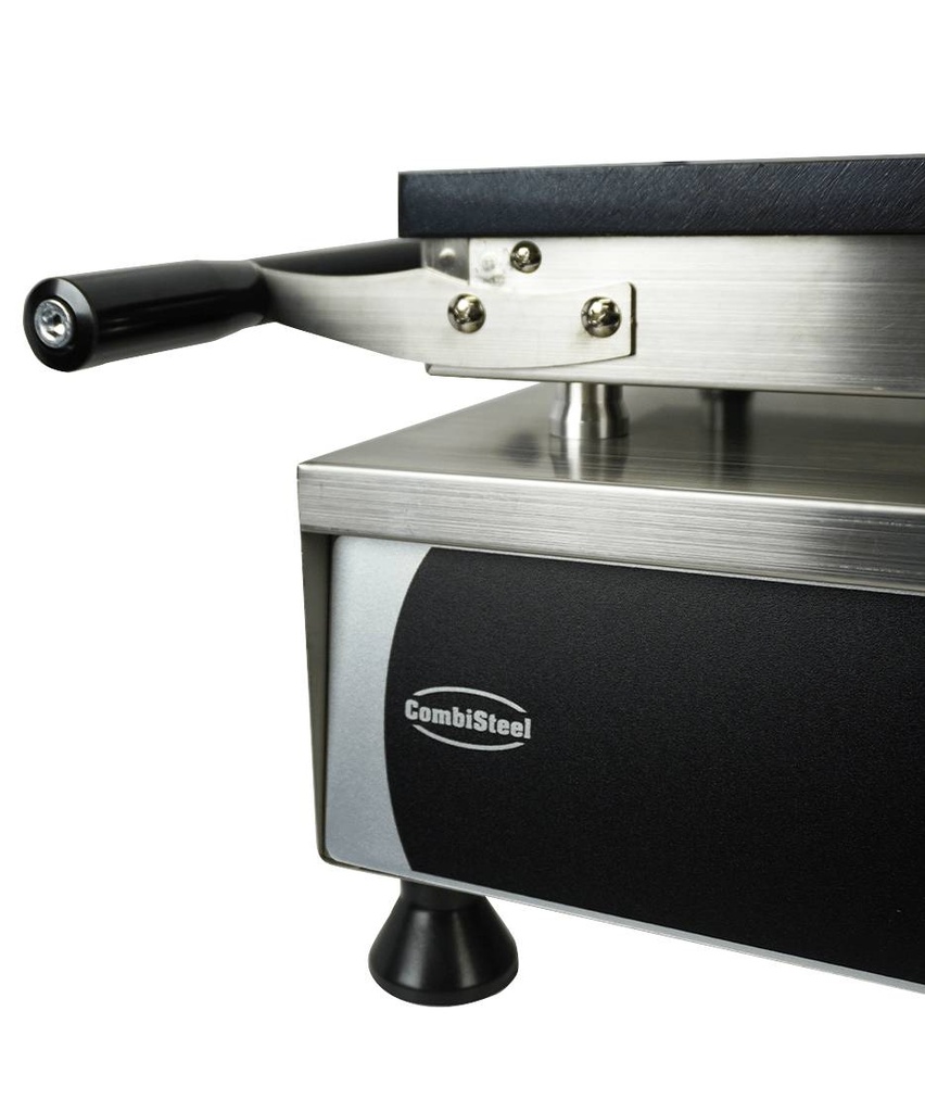 Rotierendes Waffeleisen 2ST Brüssel Waffel aus Edelstahl
