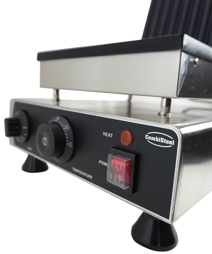 Waffeleisen 10ST aus Edelstahl, 302 x 405 x 485 mm