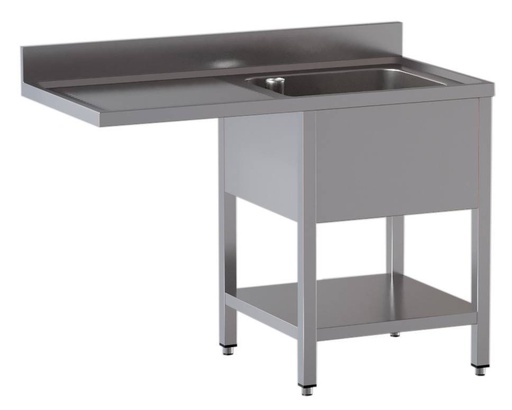 Spülzentrum ECO 12x7 mit 1 Becken Rechts