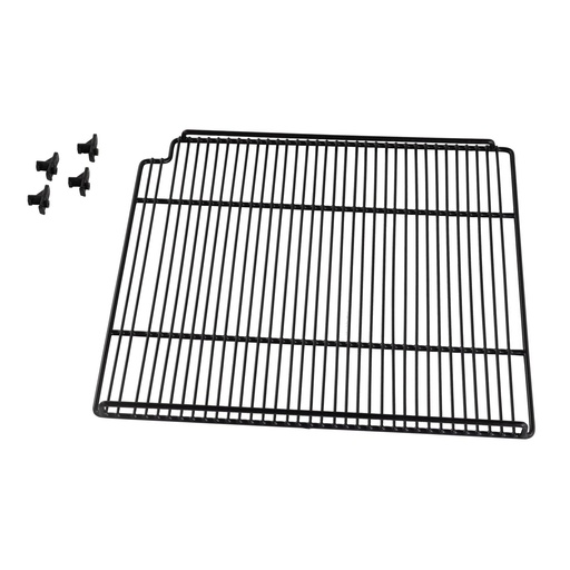 Ein linkes Rost und vier Clips für GKS-1000ST und GKSE1000ST (schwarz)