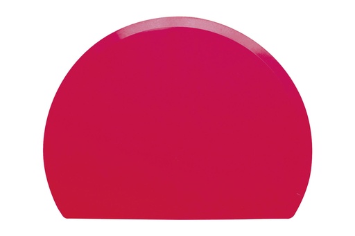 Kesselschaber aus ABS, 204 x 151 mm, rot