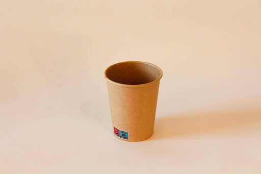 Kaffeebecher Ø80mm/200ml ohne Deckel / braun / 1000 Stk.