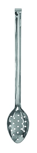 Servierlöffel gelocht aus Edelstahl, 340 mm, 60 x 90 mm