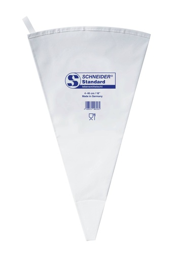 Spritzbeutel aus Polyurethan, 460 mm, blau