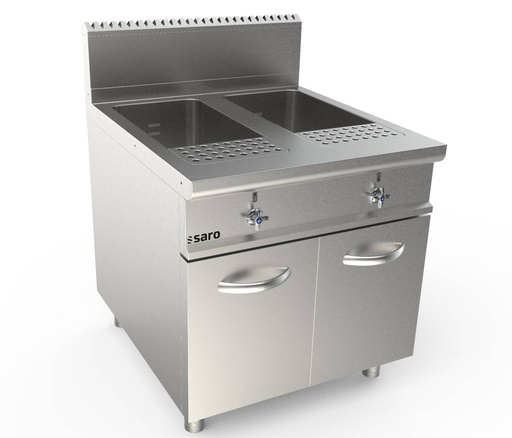 SARO Gasnudelkocher 2 x 40 Liter, Modell LQ/CPG2V80