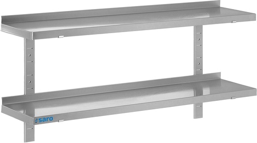 SARO Wandbord, 2 Borde, 1200 mm