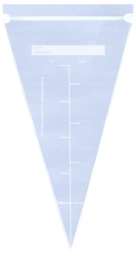 Einweg-Spritzbeutel aus CPE, 320 × 150 mm