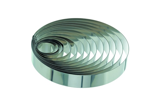 Tortenring aus Edelstahl, Ø 300 mm, Höhe 45 mm