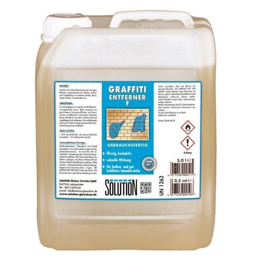 Graffitientferner F | 5 Liter