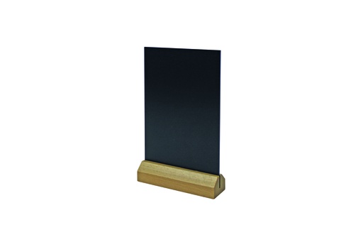 Tischaufsteller aus PVC, 138 x 190 mm