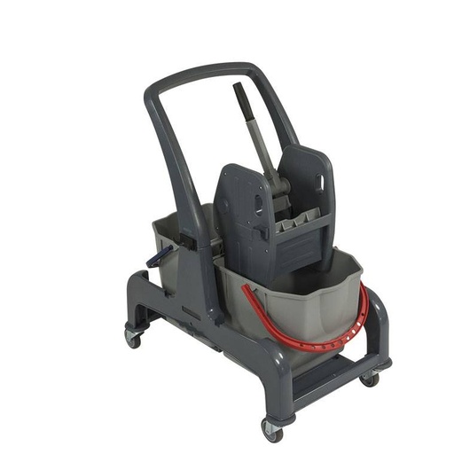 Doppel-Fahrwagen "COMBIX" Kunststoff | 2 x 25 Liter