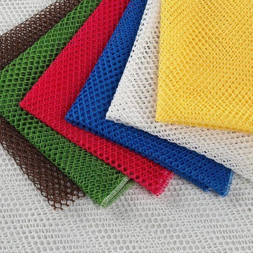 Wäschenetz PES 2 mit Reißverschluss, B 600 x H 900 mm | Farbe gelb