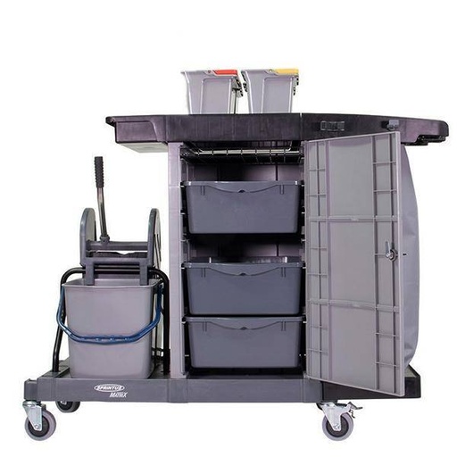 Systemwagen "Matrix-Press" | 2 x 17 Liter, 4 x 5 Liter