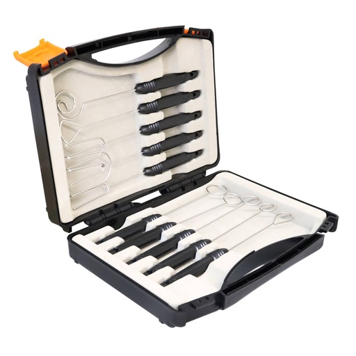 Pralinentunkgabel-Set aus Edelstahl, 10-teilig